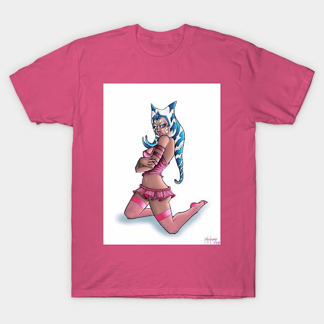 Ahsoka Tano Fan Art T-Shirt by Hazardous-art